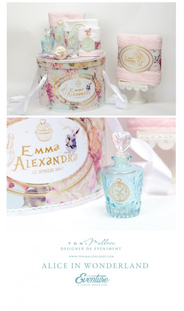 Trusou  botez fetite, Alice in Wonderland, Alice in tara minunilor 13